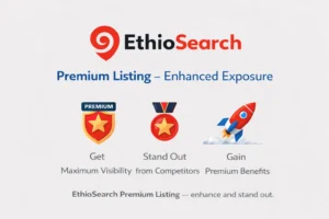Pricing Tables 3 EthioSearch premium listing package offering maximum visibility and enhanced exposure for businesses